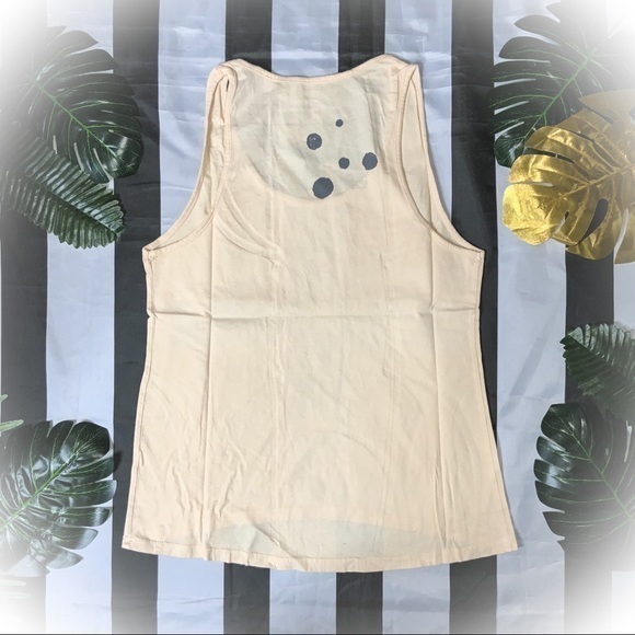 WOMENS GRAPHIC TANK TOP CROSS DESIGN SIZE SMALL - Picture 4 of 5